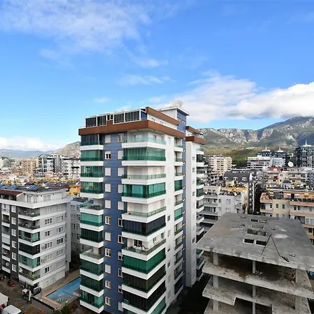 Yekta Atrium Two-room For Rent Just 350 Meters From The Sea In Mahmutlar, Comfortable Living By The Coast Apartament *
